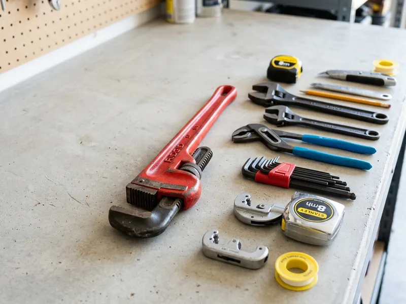 Professional plumbers in Owings, MD equipped with top-tier tools for residential and commercial plumbing services.